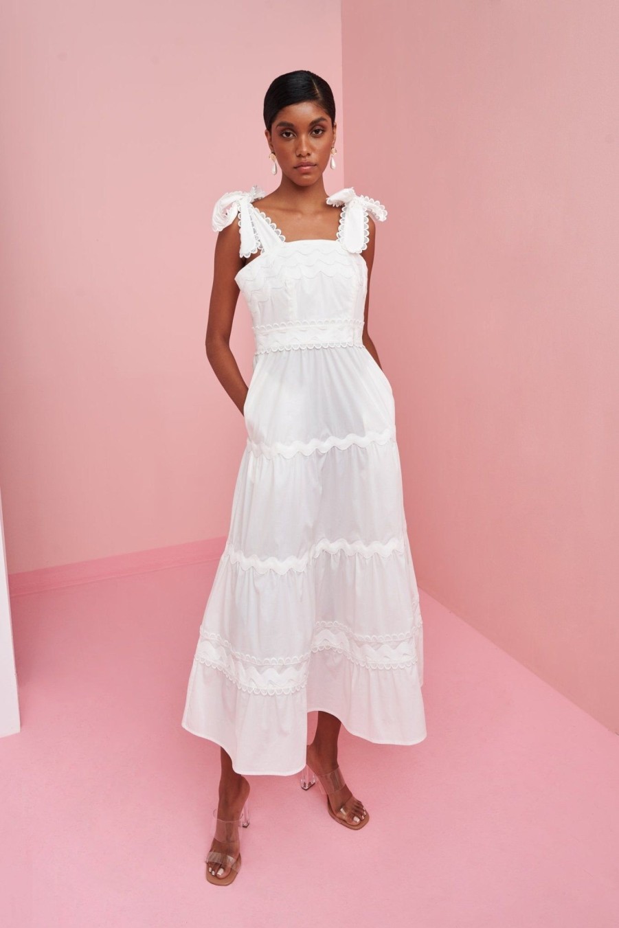 Best Celia B Jade Dress White