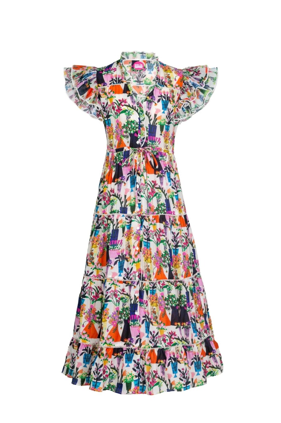 New Celia B Aruna Dress -Multi