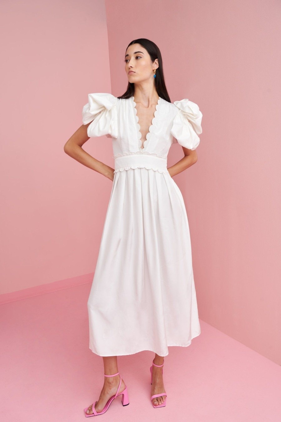 New Celia B Curazao Dress White