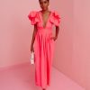 Best Celia B Curazao Dress Neon Pink