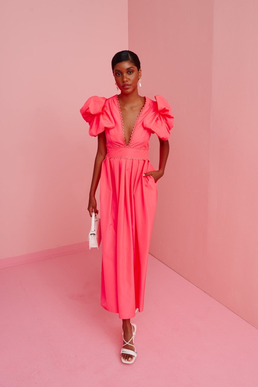 Best Celia B Curazao Dress Neon Pink