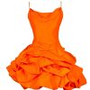 Clearance Celia B Serenity Dress Neon Orange