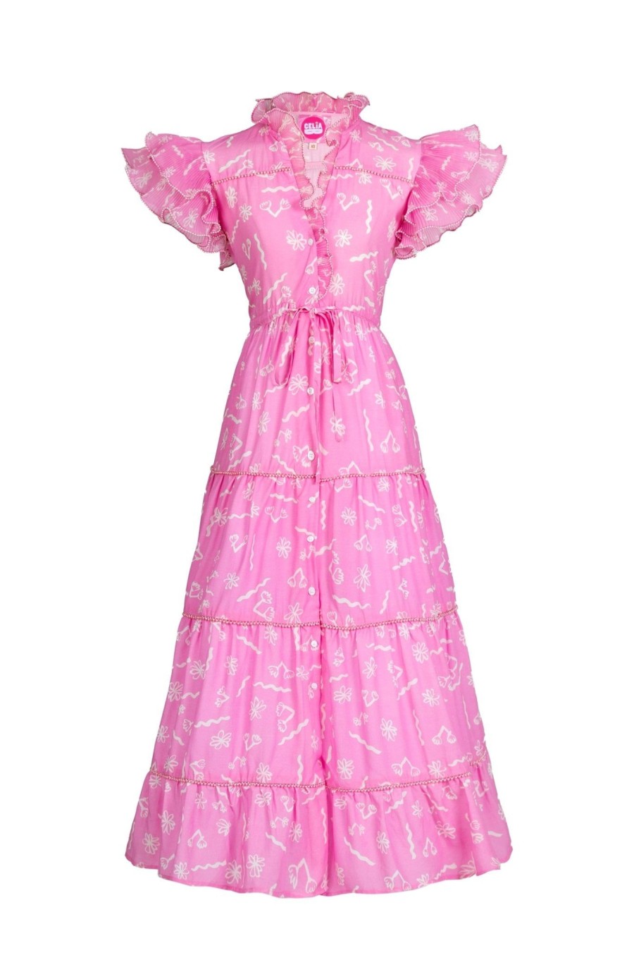 New Celia B Aruna Dress Pink