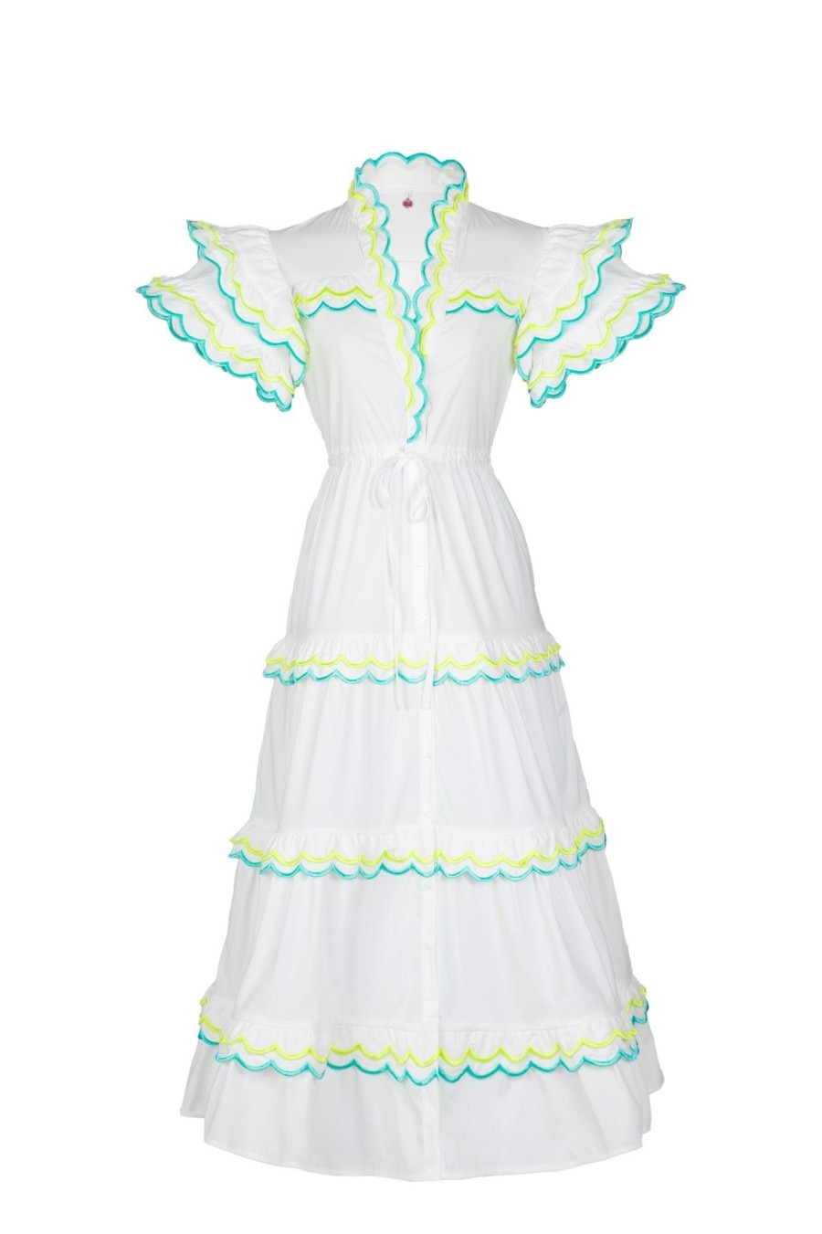 New Celia B Eden Dress White